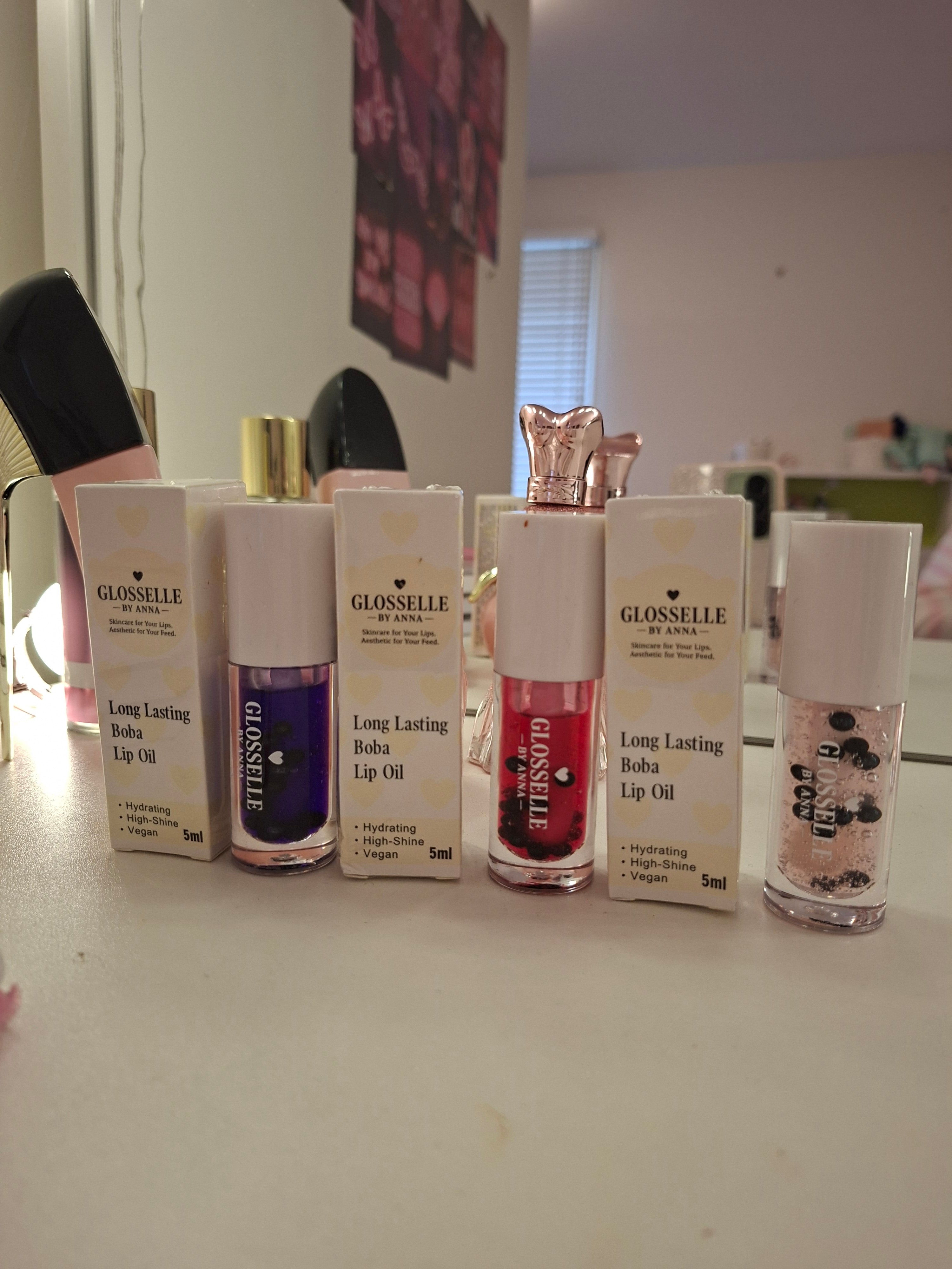 Boba Lip Oil- Trio